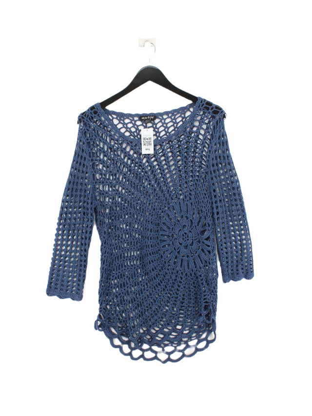 Marble Women's Jumper XS Blue Acrylic with Polyester