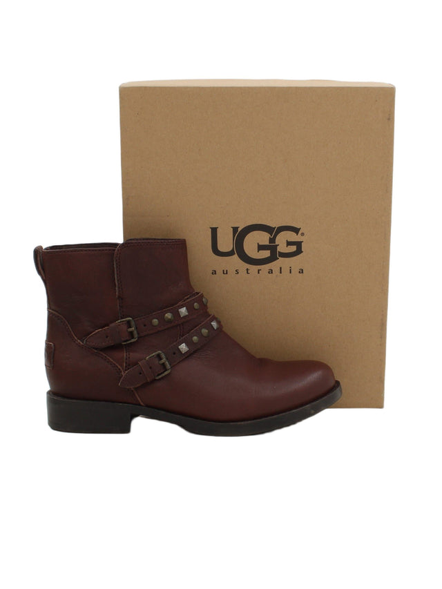 UGG Women's Boots UK 4.5 Brown 100% Other