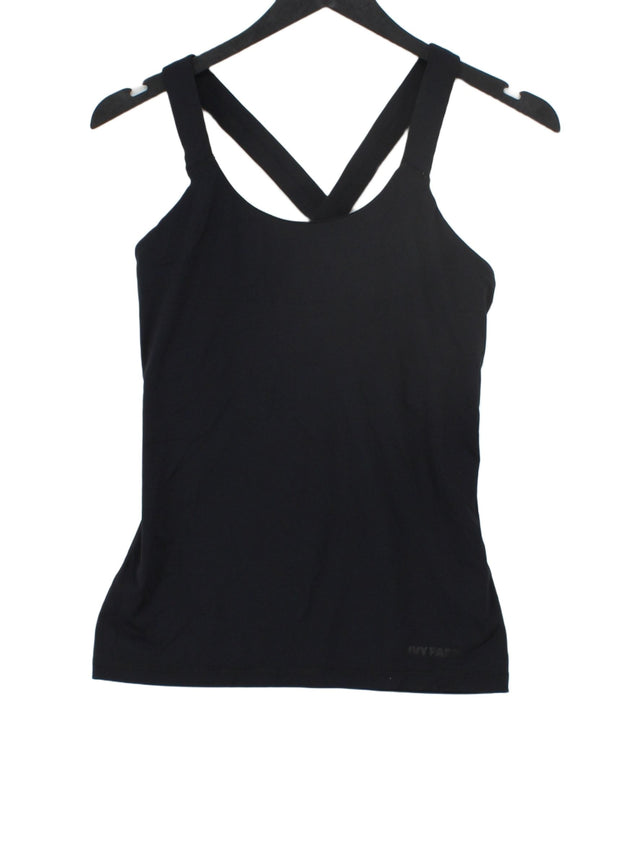 Ivy Park Women's T-Shirt S Black Nylon with Elastane, Polyamide