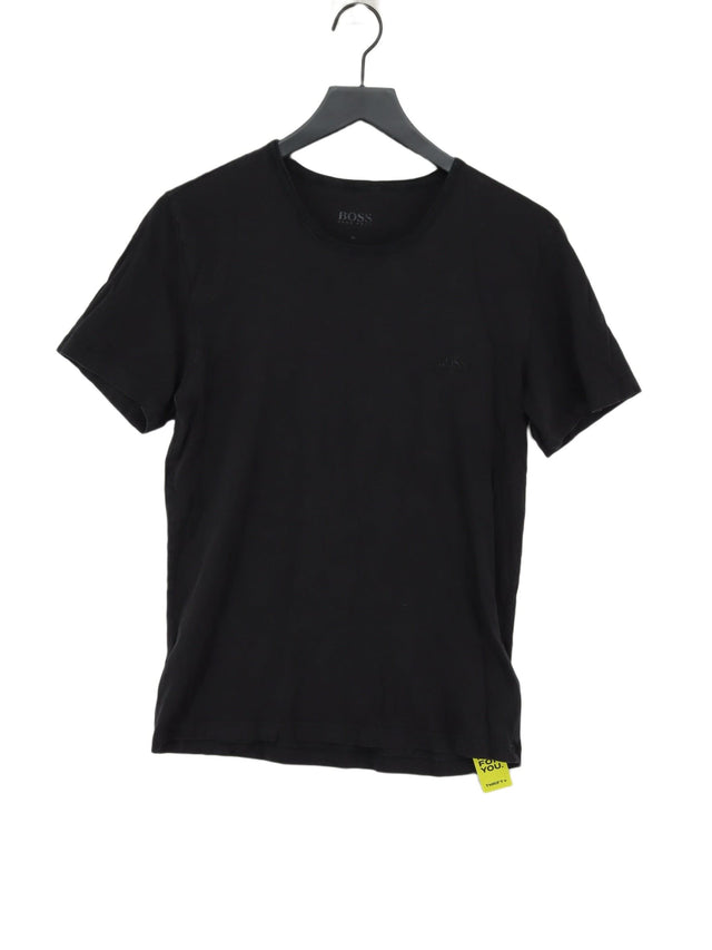 Hugo Boss Men's T-Shirt M Black 100% Cotton