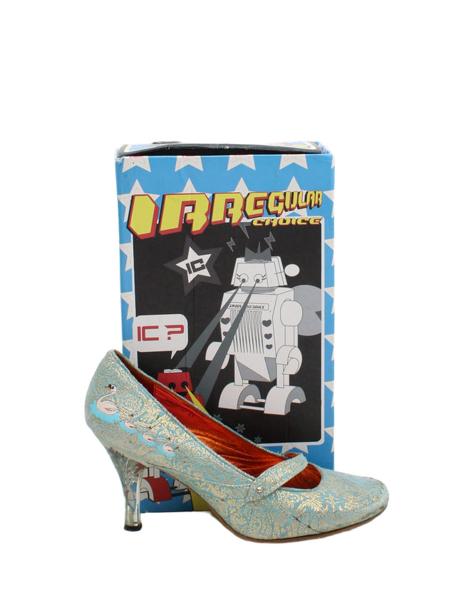 Irregular Choice Women's Heels UK 7.5 Blue 100% Other