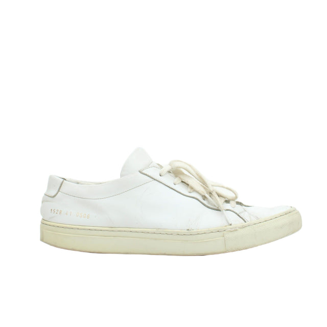 Common Projects Women's Trainers UK 7.5 White 100% Other
