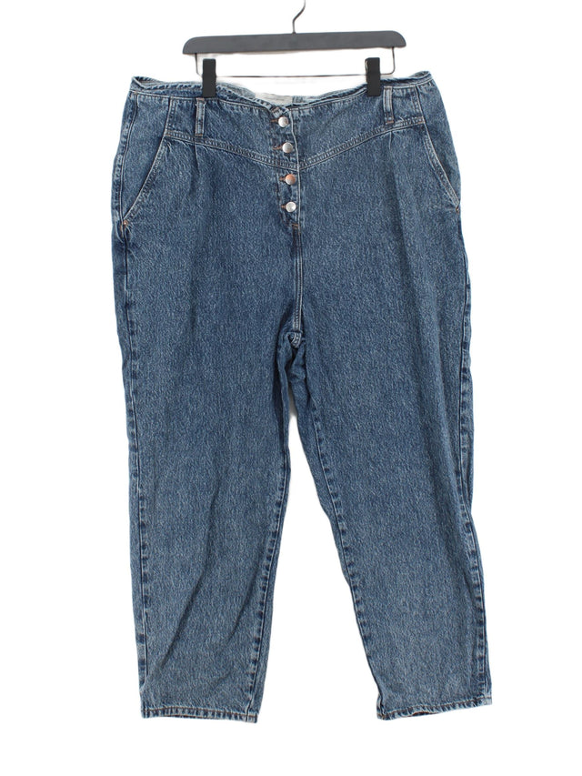 Savannah Miller Women's Jeans UK 20 Blue 100% Other