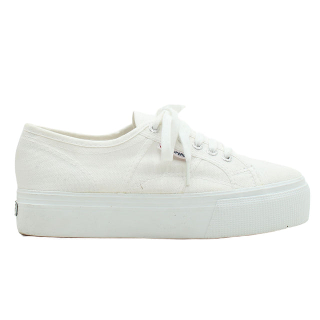 Superga Women's Trainers UK 6 White 100% Other