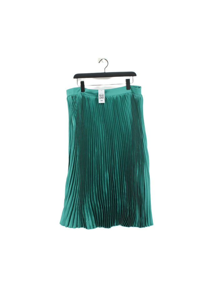 In The Style Women's Midi Skirt UK 18 Green 100% Polyester