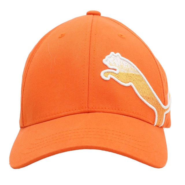Puma Men's Hat Orange Cotton with Spandex