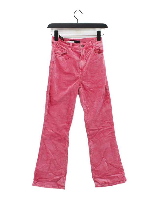 J Brand Women's Trousers W 24 in Pink