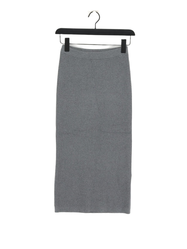 Whistles Women's Midi Skirt S Grey