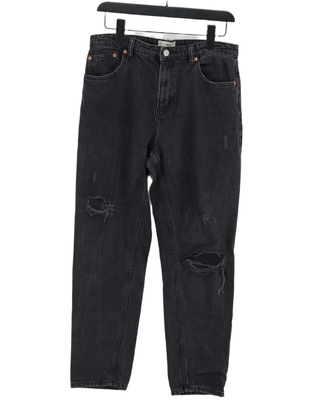 Tally Weijl Women's Jeans UK 10 Black 100% Cotton