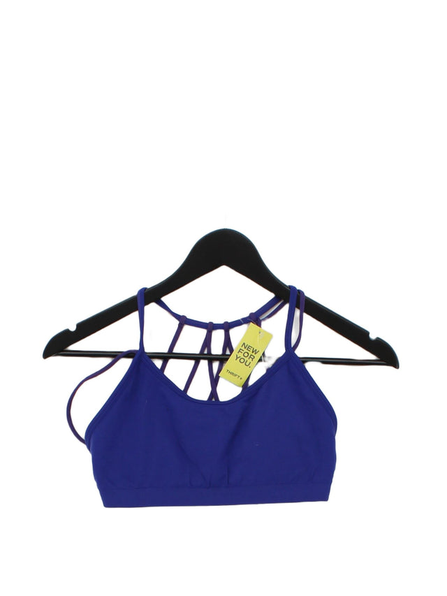 Fabletics Women's Top XS Blue 100% Other
