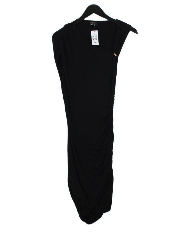 Miss Sixty Women's Midi Dress XS Black 100% Other