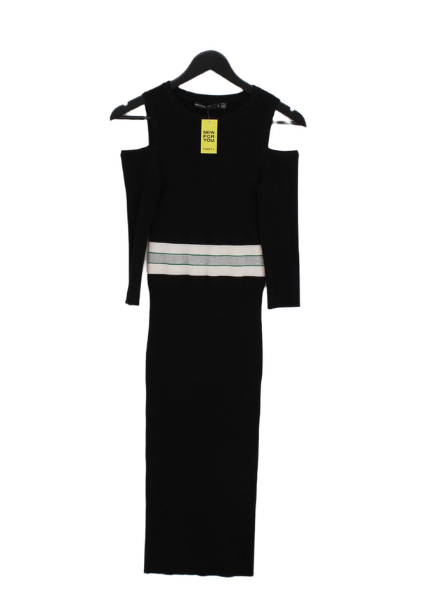 Karen Millen Women's Midi Dress S Black