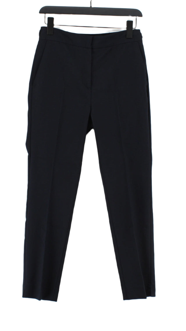 Zara Women's Suit Trousers M Blue Elastane with Other, Polyester