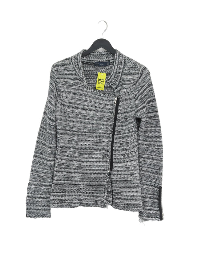 Zara Women's Cardigan L Multi Acrylic with Wool