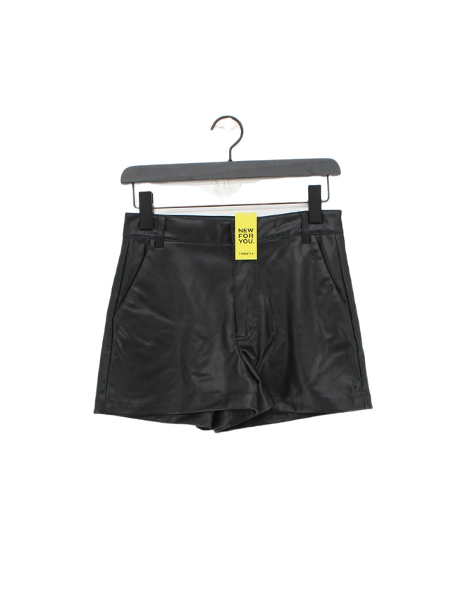 Zara Women's Shorts S Black 100% Polyester