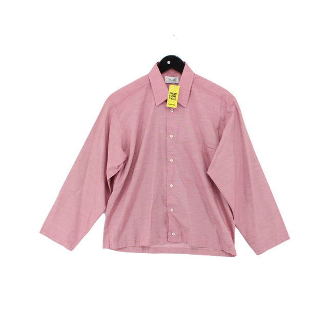 Viyella Men's Shirt Collar: 15.5 in Pink 100% Other