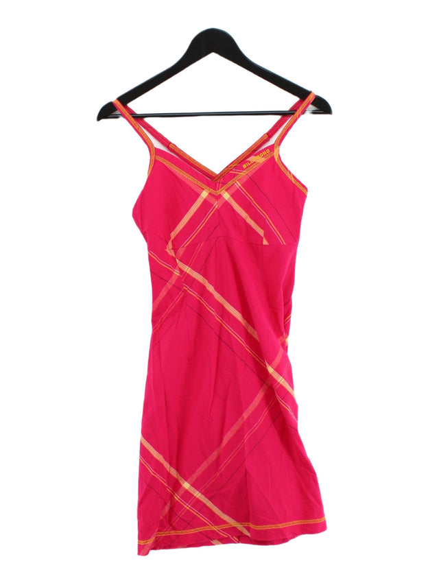 Billabong Women's Midi Dress S Pink 100% Cotton