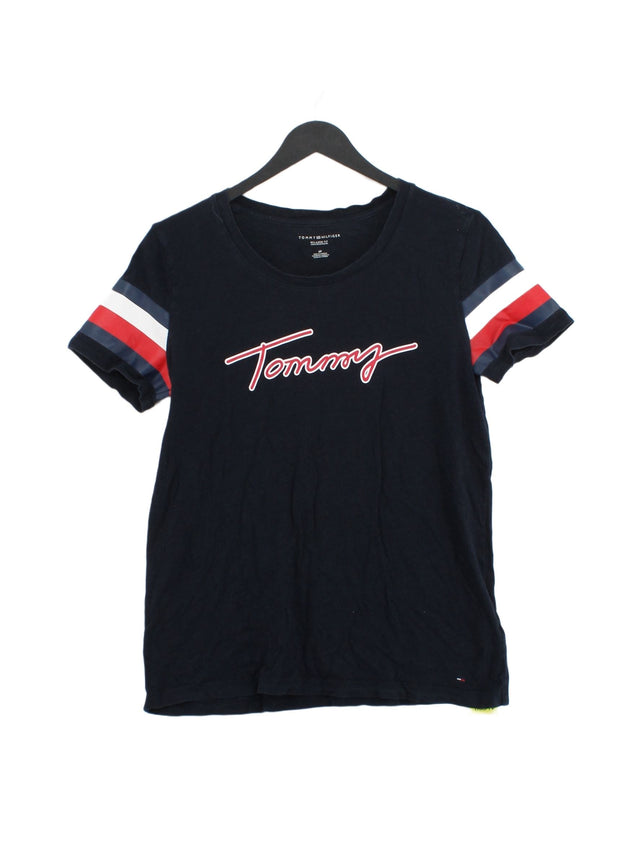 Tommy Hilfiger Men's T-Shirt S Blue 100% Cotton