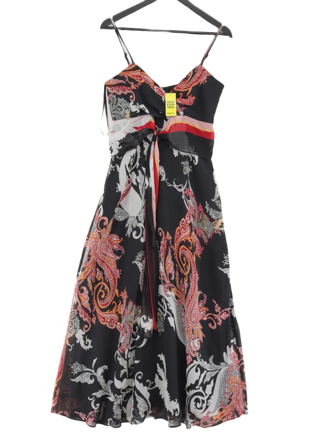 Autograph Women's Maxi Dress UK 12 Black 100% Polyester