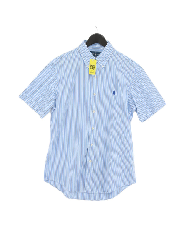 Ralph Lauren Men's Shirt M Blue 100% Cotton