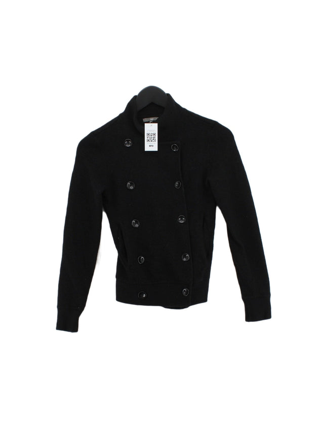 Gap Men's Coat XS Black 100% Wool