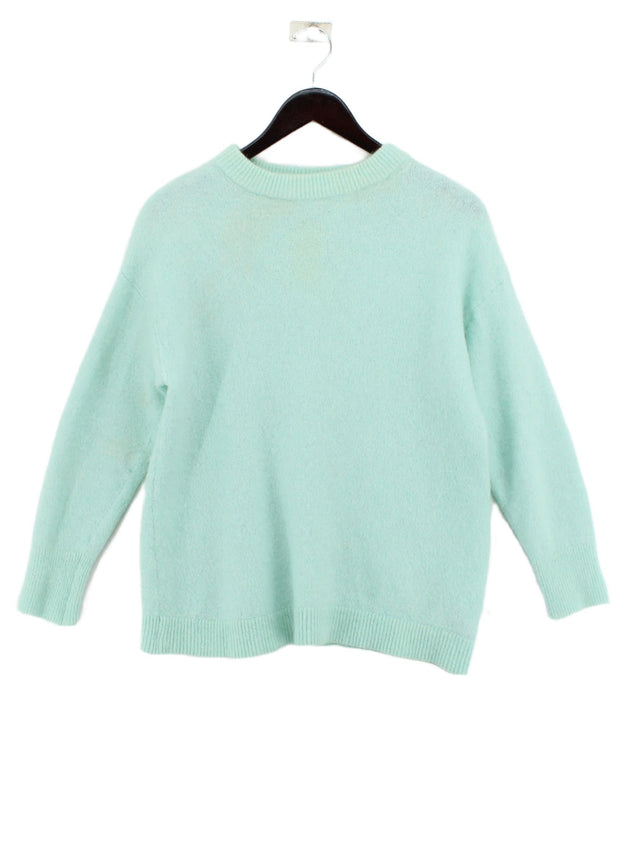 & Other Stories Women's Jumper XS Green Other with Elastane, Polyamide, Wool