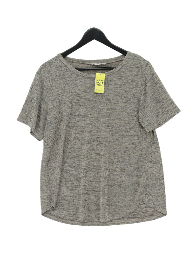 Oasis Women's Top L Grey Polyester with Elastane