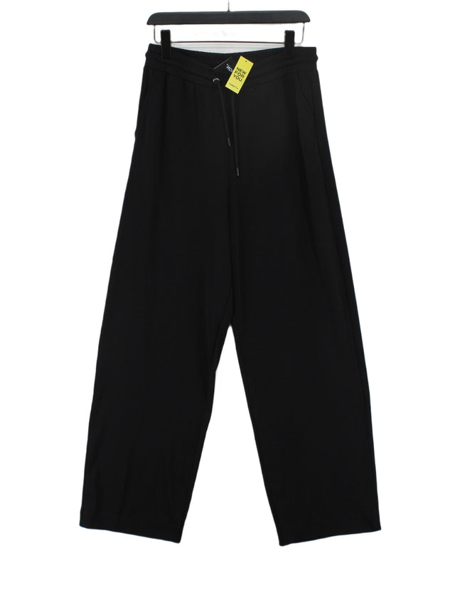Collusion Women's Trousers M Black Polyester with Elastane