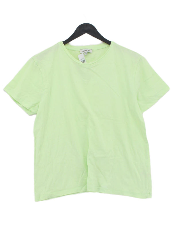 Albaray Women's T-Shirt UK 14 Green 100% Cotton