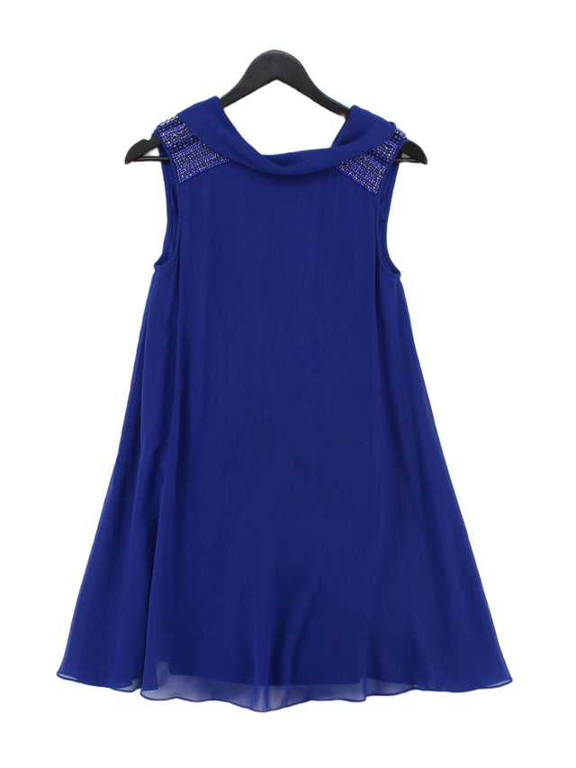 Ted Baker Women's Midi Dress UK 8 Blue