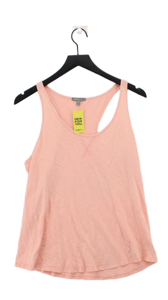 Gap Women's T-Shirt L Pink 100% Cotton