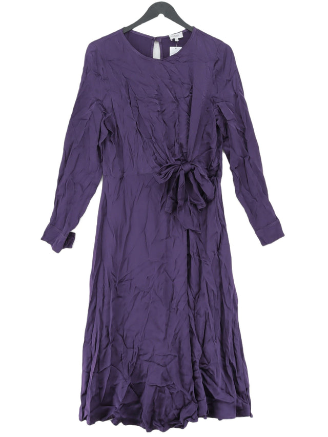 Ghost Women's Maxi Dress L Purple 100% Viscose