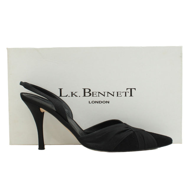 L.K. Bennett Women's Heels UK 6 Black 100% Other