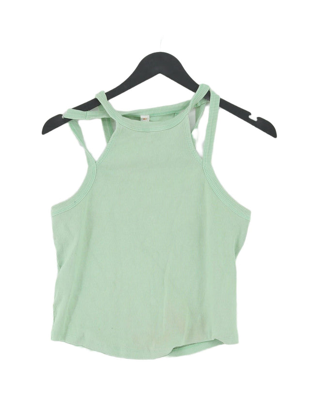 Daily Practice Women's T-Shirt M Green Cotton with Elastane