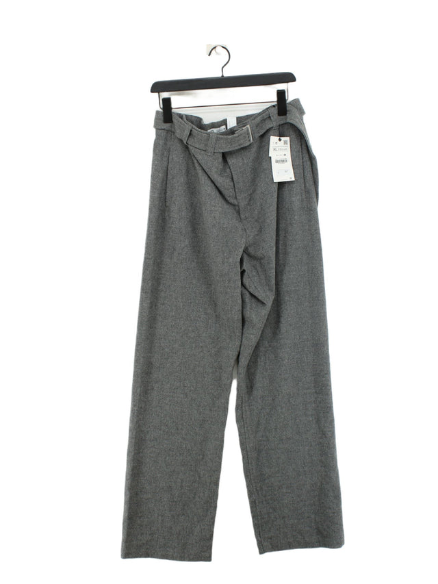 Zara Women's Suit Trousers XL Grey