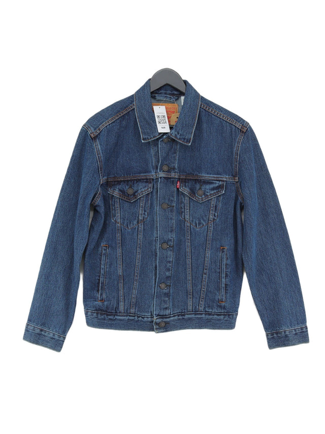 Levi’s Women's Jacket S Blue 100% Cotton