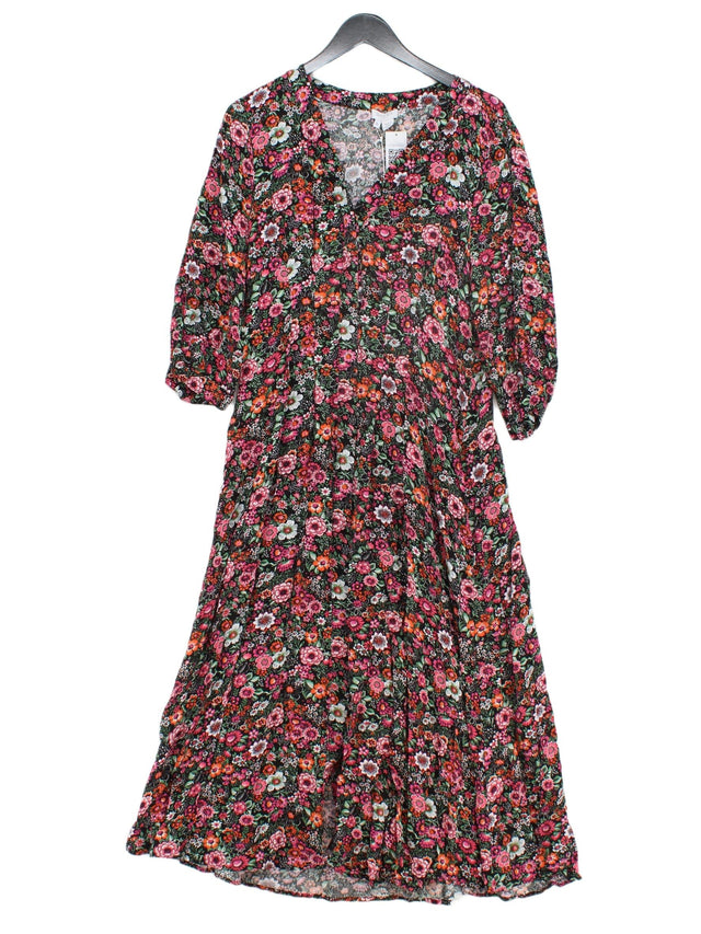 Ghost Women's Midi Dress XL Multi 100% Viscose