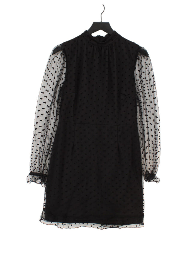 Quiz Women's Midi Dress UK 16 Black 100% Polyester