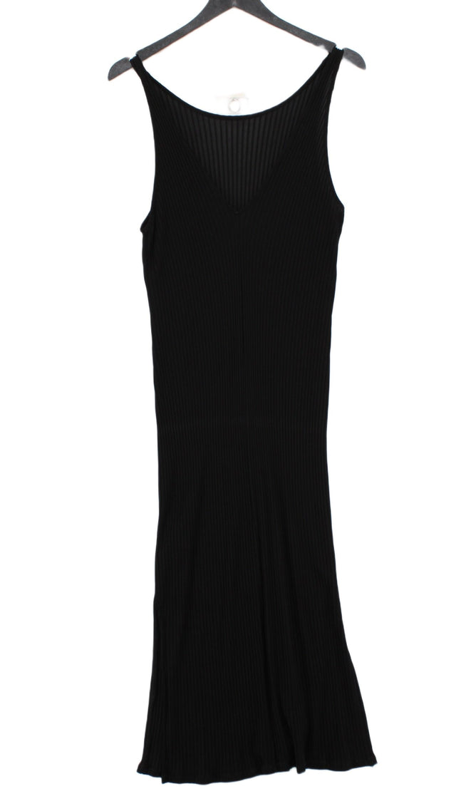 & Other Stories Women's Maxi Dress S Black 100% Viscose