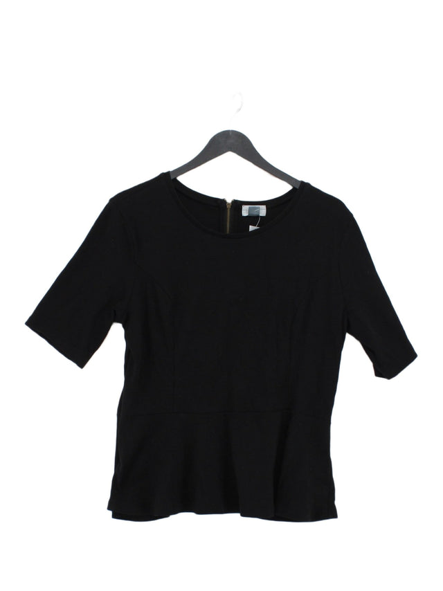 Old Navy Women's T-Shirt L Black Cotton with Spandex