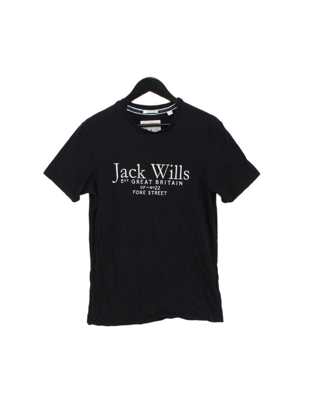 Jack Wills Men's T-Shirt S Blue 100% Cotton