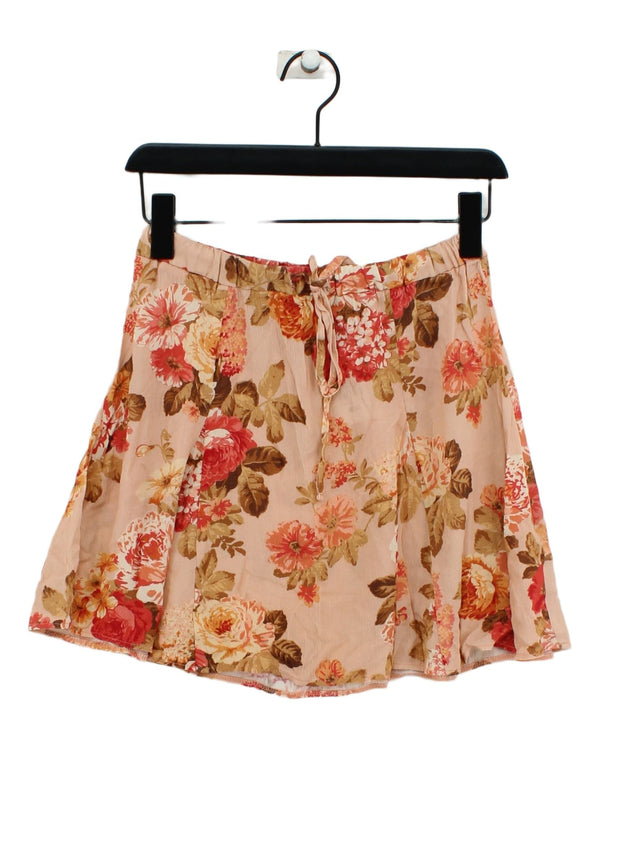 Urban Renewal Women's Midi Skirt S Pink 100% Viscose