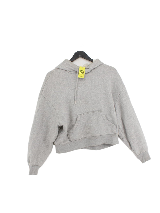 & Other Stories Women's Hoodie XS Grey Cotton with Other