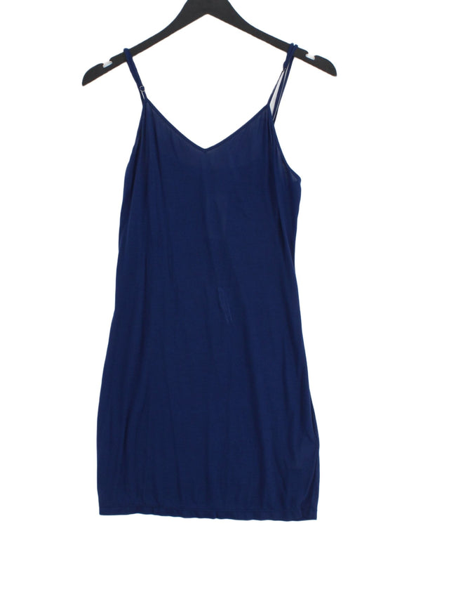 Ralph Lauren Women's Midi Dress XS Blue 100% Viscose