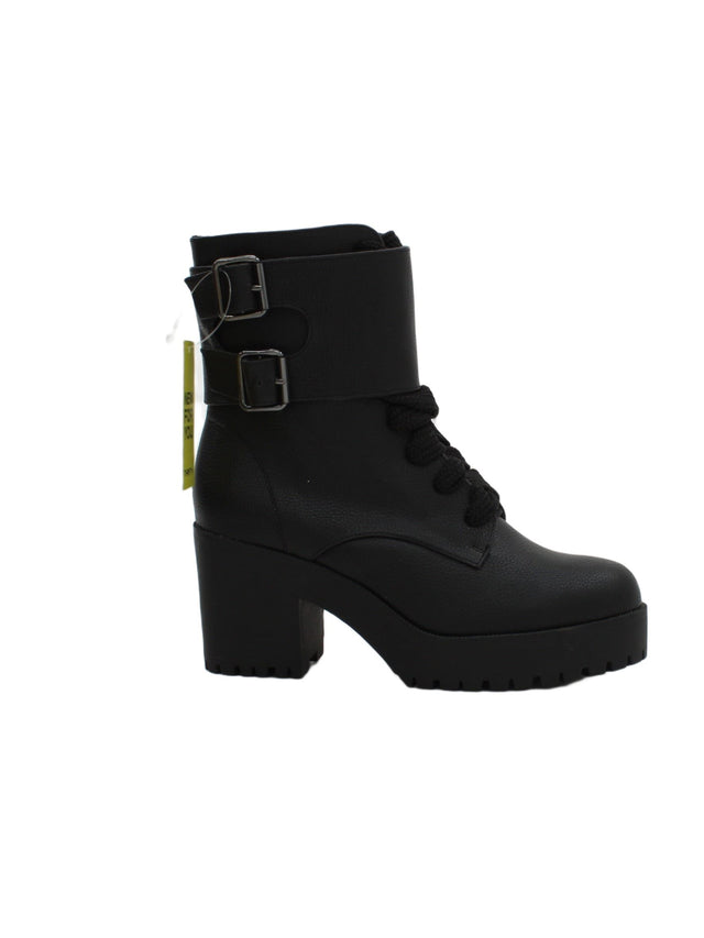 New Look Women's Boots UK 4 Black 100% Other