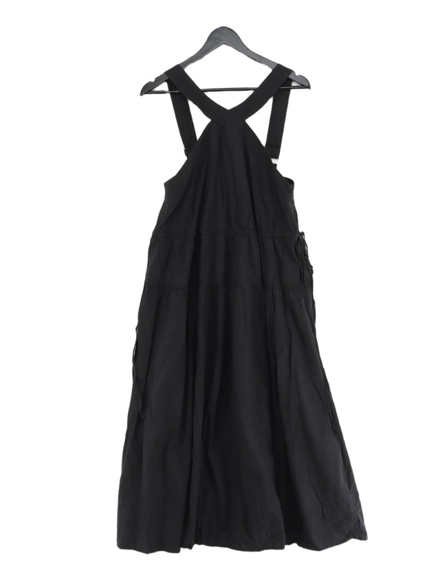 Madewell Women's Maxi Dress UK 10 Black 100% Cotton