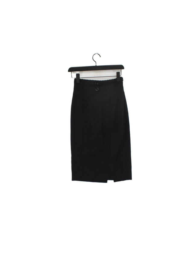 Karen Millen Women's Midi Skirt UK 8 Black