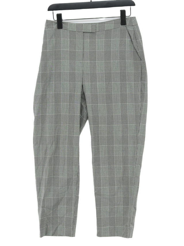 Warehouse Women's Suit Trousers UK 10 Grey 100% Other