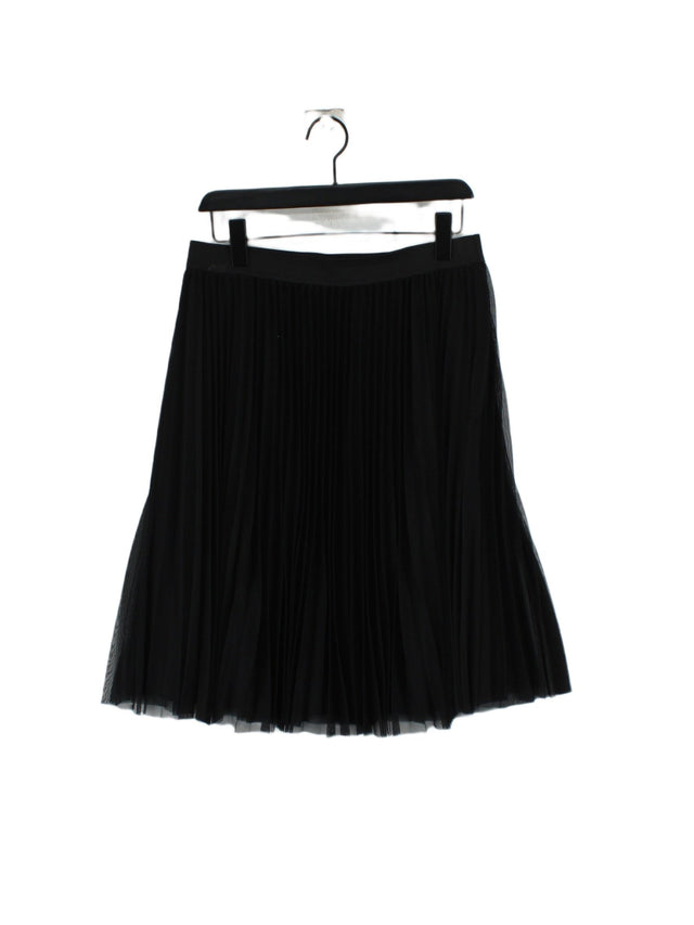 Oasis Women's Midi Skirt M Black 100% Polyester