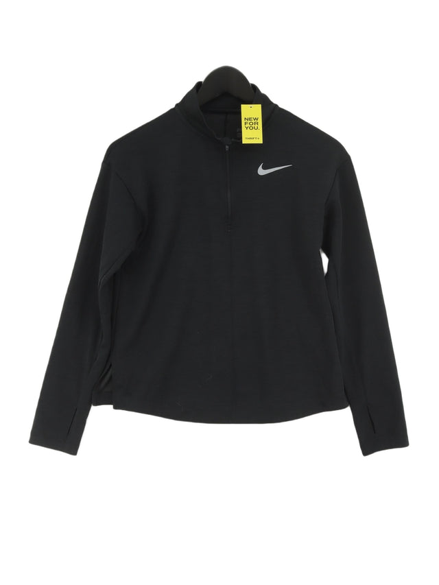 Nike Women's Top XL Black 100% Polyester